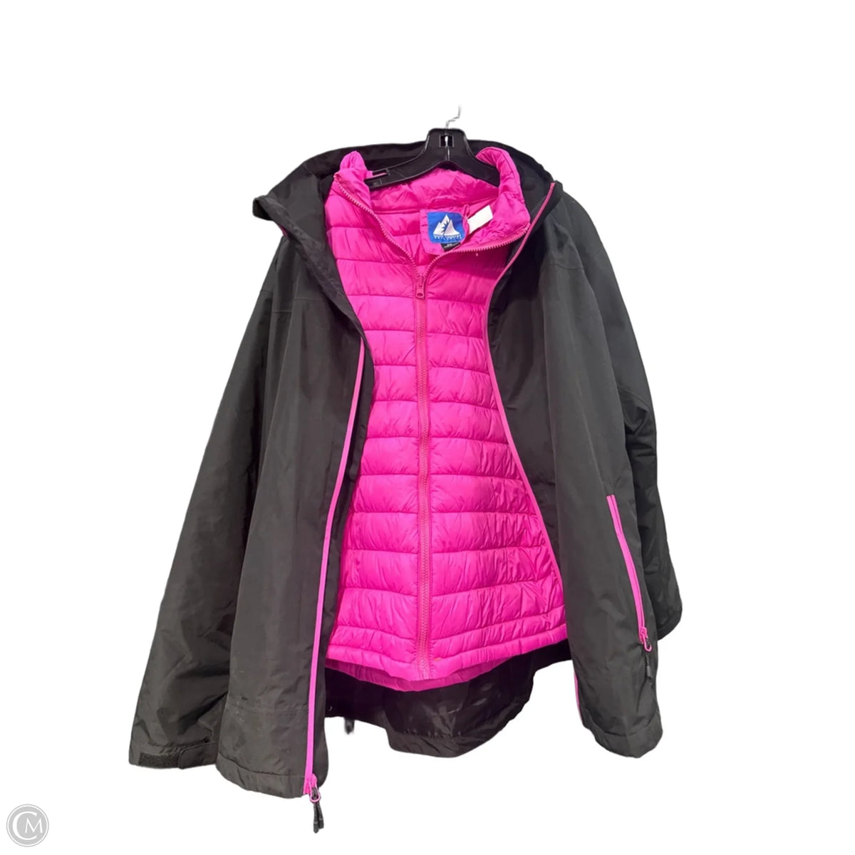 Coat Other By Cmc In Black, Size: 3x
