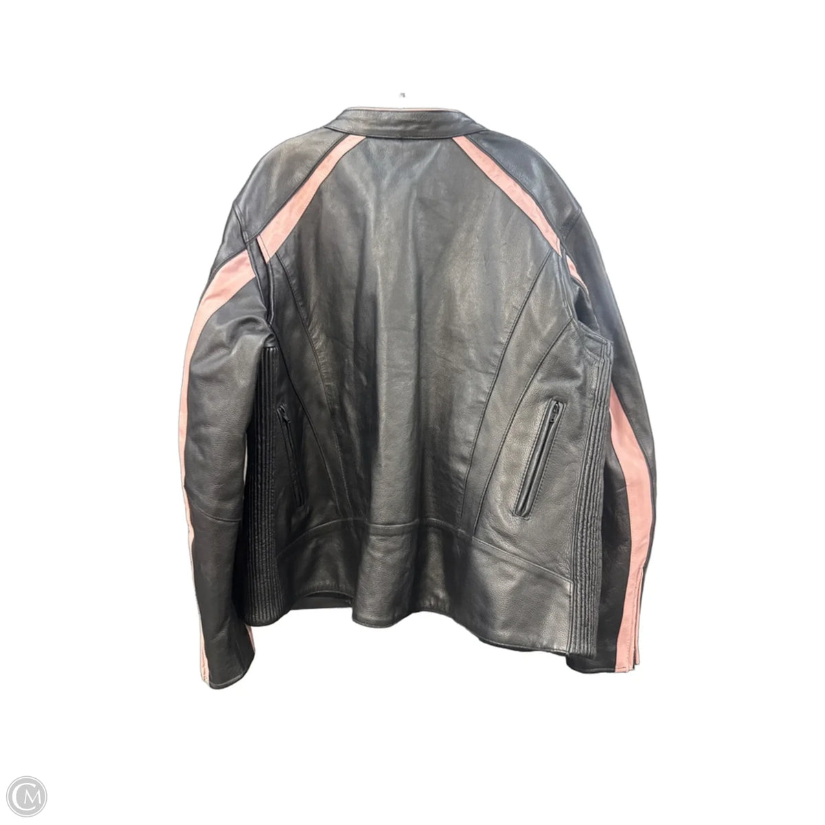Coat Leather By Cmc In Black, Size: 4x