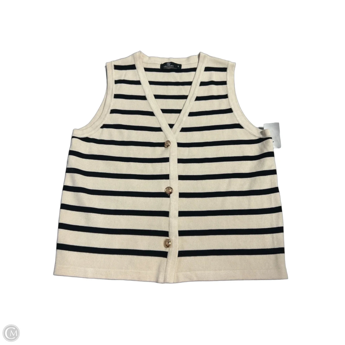Tank Top By Lillusory In Striped Pattern, Size: M