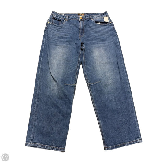 Jeans Wide Leg By Kut In Blue, Size: 16