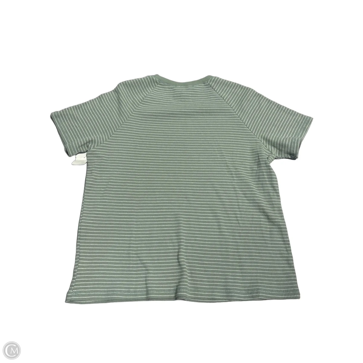 Top Short Sleeve By Double Zero In Green, Size: M