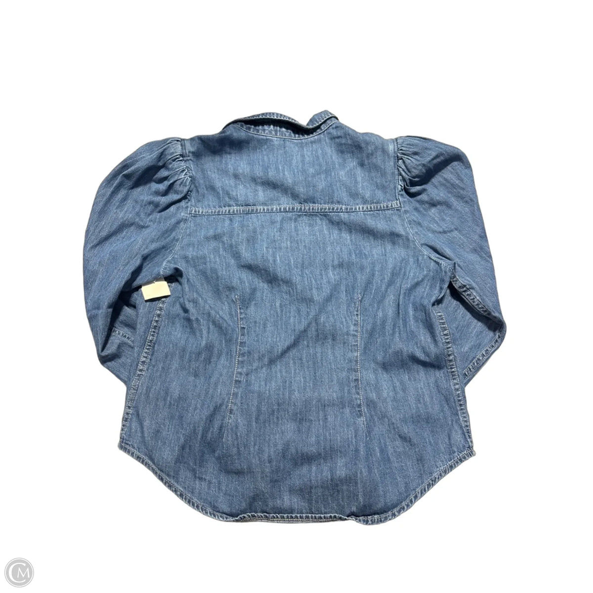 Top Long Sleeve By Express In Blue, Size: M