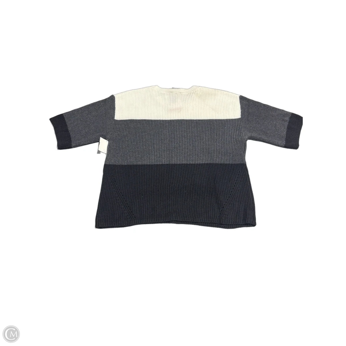 Sweater By Matty M In Black & White, Size: M