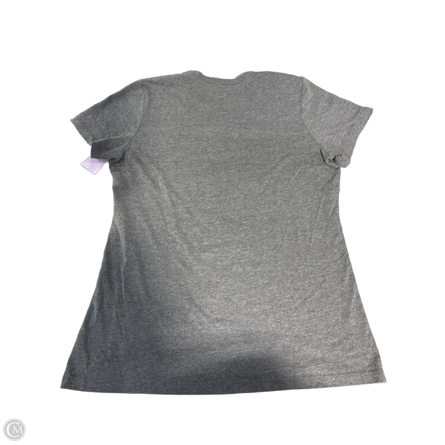 Top Short Sleeve By Cmc In Grey, Size: 2x