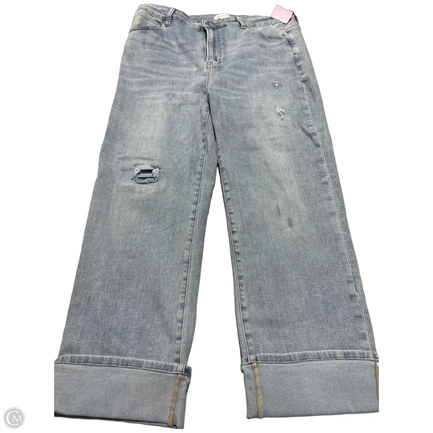 Jeans Wide Leg By Risen In Blue, Size: 20
