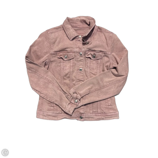 Jacket Denim By Maurices In Pink, Size: M