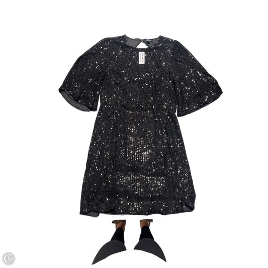 Dress Casual Midi By Old Navy In Black, Size: M