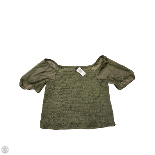 Top Short Sleeve By Torrid In Green, Size: 4x