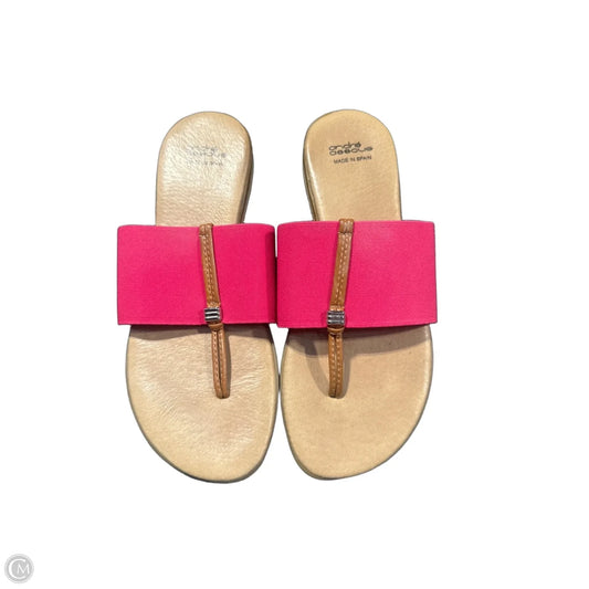 Sandals Flats By Cmc In Pink, Size: 7.5