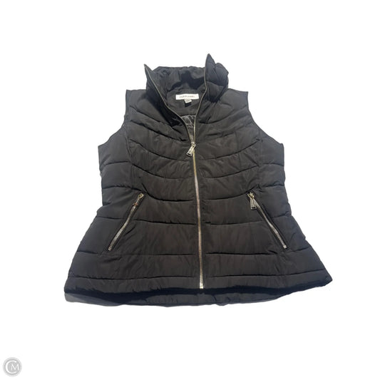 Vest Fleece By Calvin Klein In Black, Size: M