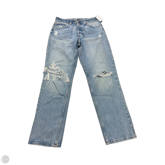 Jeans Straight By &denim In Blue Denim, Size: 6