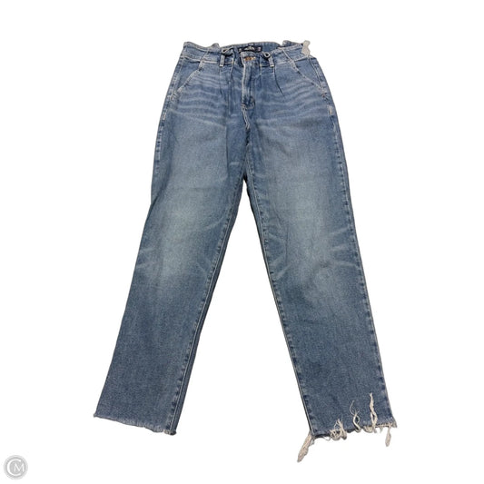 Jeans Straight By Hollister In Blue Denim, Size: 12