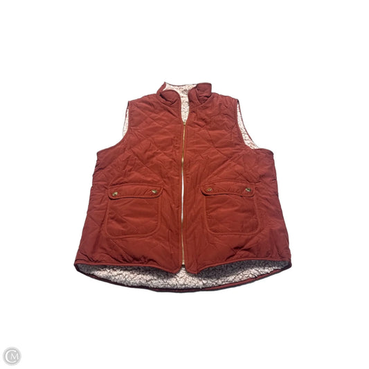 Vest Puffer & Quilted By Cmc In Red, Size: S