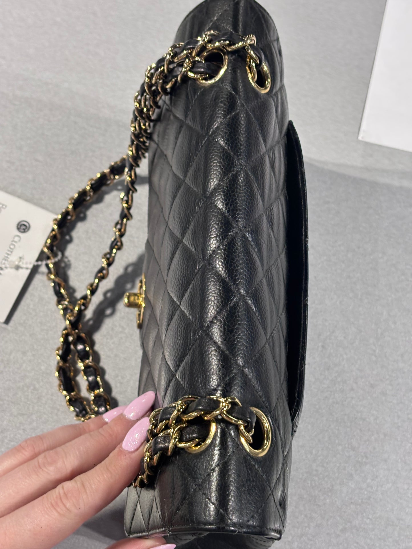 Crossbody Luxury Designer By Chanel, Size: Medium